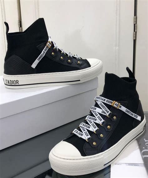 dior oblique sneakers black|christian Dior high top sneakers.